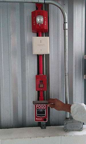 Alarme de incêndio Alarme de incêndio