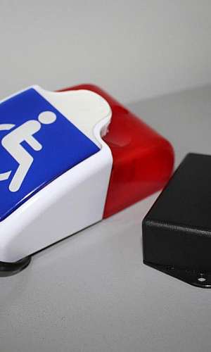 Alarme sonoro para deficientes Alarme sonoro para deficientes