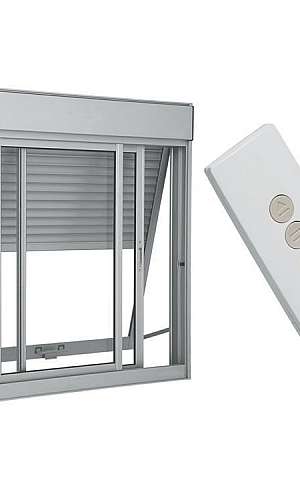 Janela de alumínio motorizada Janela de alumínio motorizada