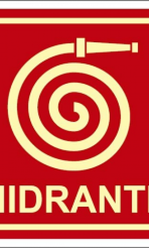 Placa alarme de incêndio Placa alarme de incêndio