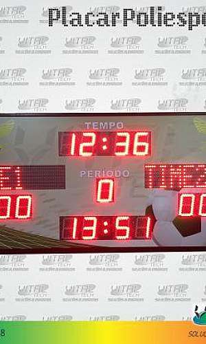 Placar eletrônico esportivo preço Placar eletrônico esportivo preço