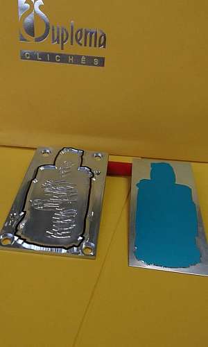 Preço de clichês de relevo Preço de clichês de relevo