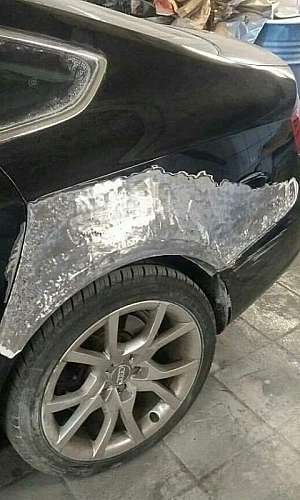 Retoque em pintura automotiva Retoque em pintura automotiva