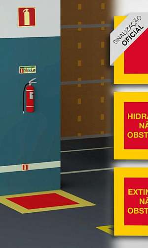 Sinalizador fotoluminescente para extintor preço Sinalizador fotoluminescente para extintor preço