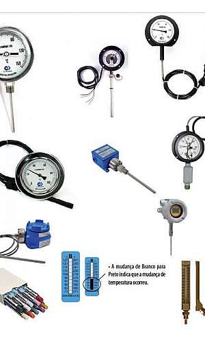 Termômetro bimetálico Termômetro bimetálico